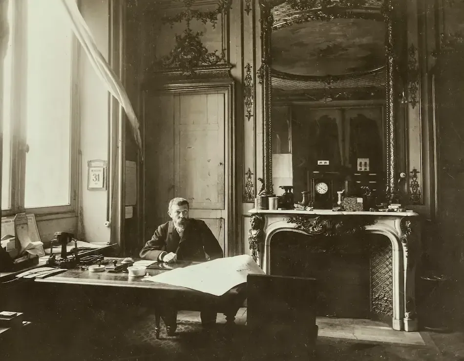Petit Palais, Paris, planche de l'Exposition universelle de 1900